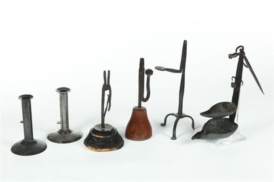 SIX PIECES OF LIGHTING. 