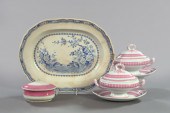 Six Pieces of Porcelain and Ir