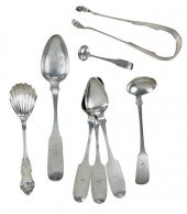 SIX PIECES SAVANNAH COIN SILVE