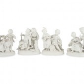 Six Porcelain Figural Groups
i