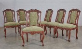 SIX PORTUGUESE ROCOCO STYLE WA