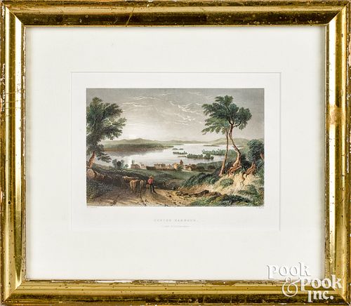 SIX PRINTED LANDSCAPES, AFTER