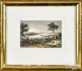 SIX PRINTED LANDSCAPES, AFTER