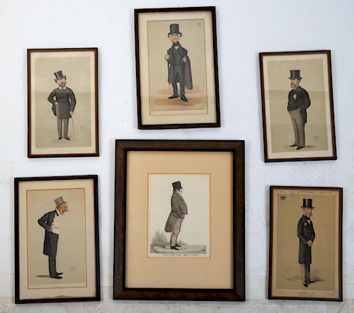 SIX PRINTS: STATESMEN, GENTLEMENSix