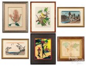 SIX PRINTSSix prints, to inclu