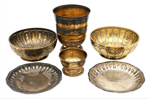 SIX PUIFORCAT STERLING SILVER