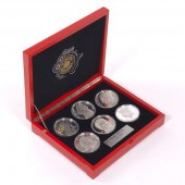 SIX PURE SILVER "KING'S EDITIO