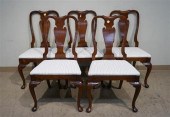 SIX QUEEN ANNE STYLE CHERRY DI