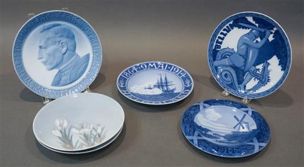 SIX ROYAL COPENHAGEN AND