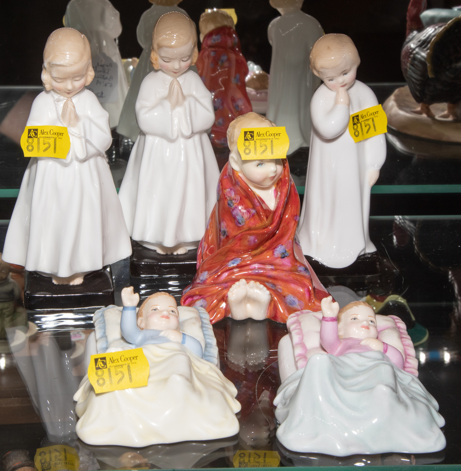 SIX ROYAL DOULTON FIGURES