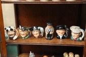 SIX ROYAL DOULTON PIECES. Five