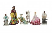 SIX ROYAL DOULTON PORCELAIN FI