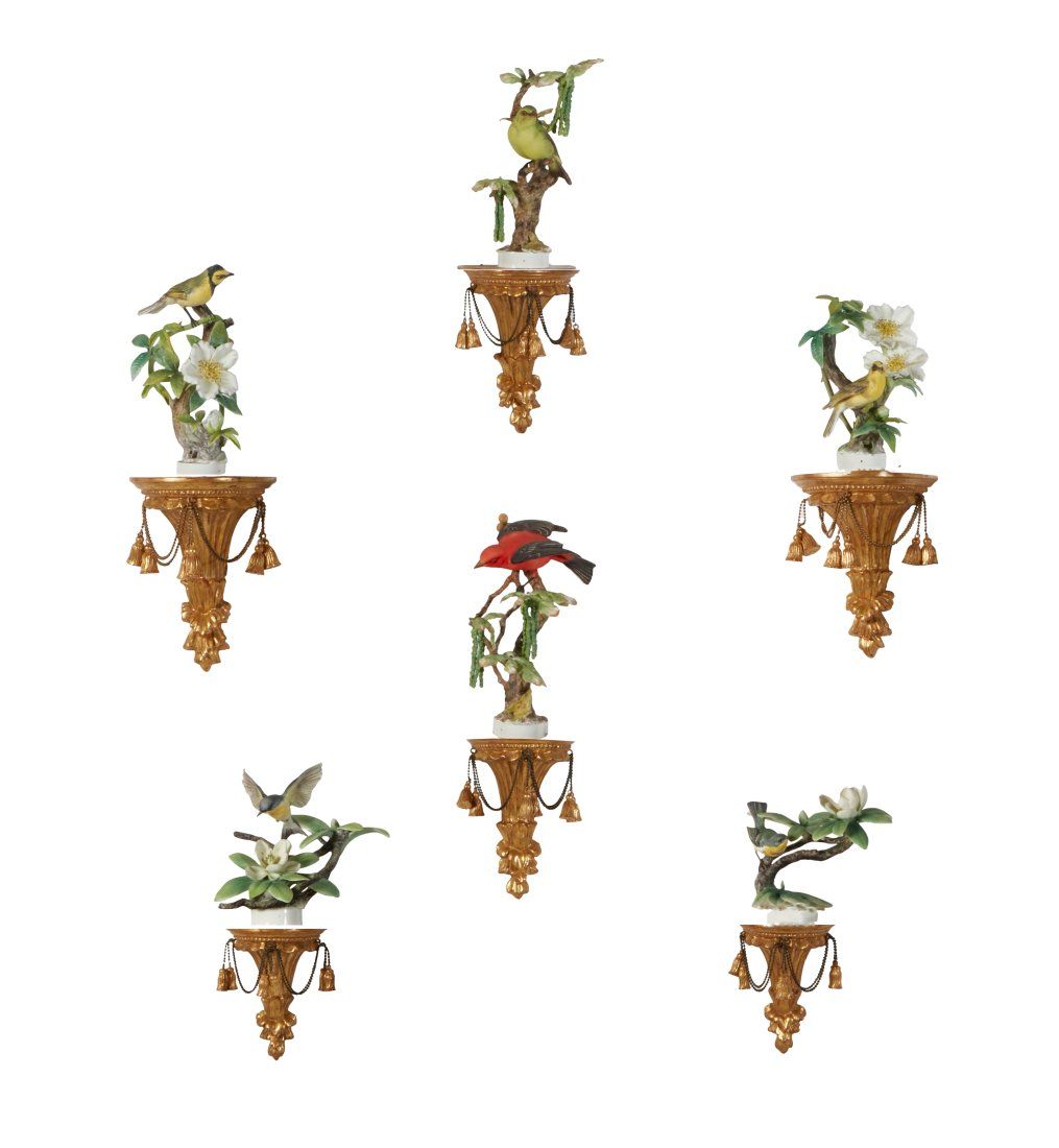 SIX ROYAL WORCESTER PORCELAIN