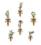 SIX ROYAL WORCESTER PORCELAIN