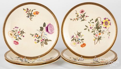 SIX ROYAL WORCESTER PORCELAIN