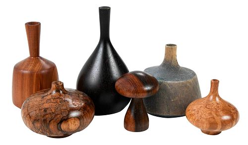 SIX RUDE OSOLNIK TURNED MINIATURE
