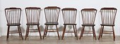SIX RUSTIC FARMHOUSE SPINDLEBA