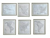 SIX SCARCE MAPS OF THE AMERICA