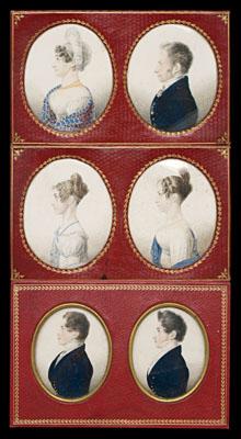 Six Schwarzenberg miniature