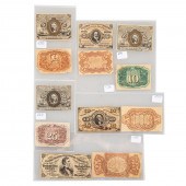 SIX SETS OF FRACTIONAL NOTE SP