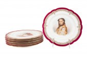SIX SEVRES STYLE PORTRAIT CABI