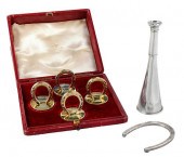 SIX SILVER EQUESTRIAN THEMED I