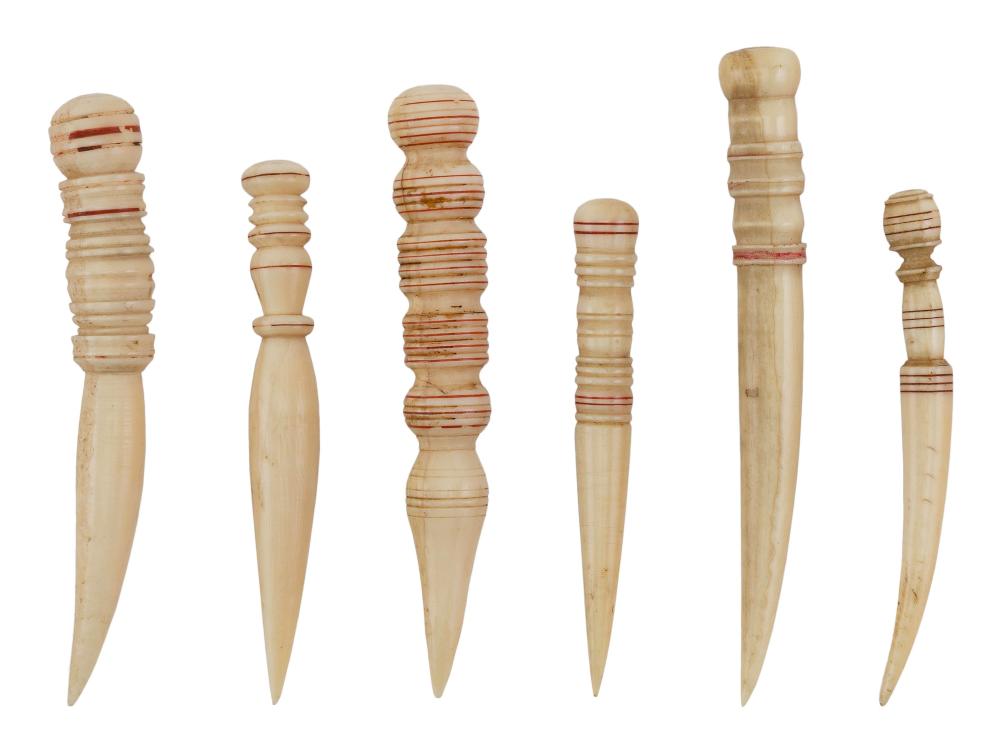 SIX SIMILAR WHALE AND WALRUS