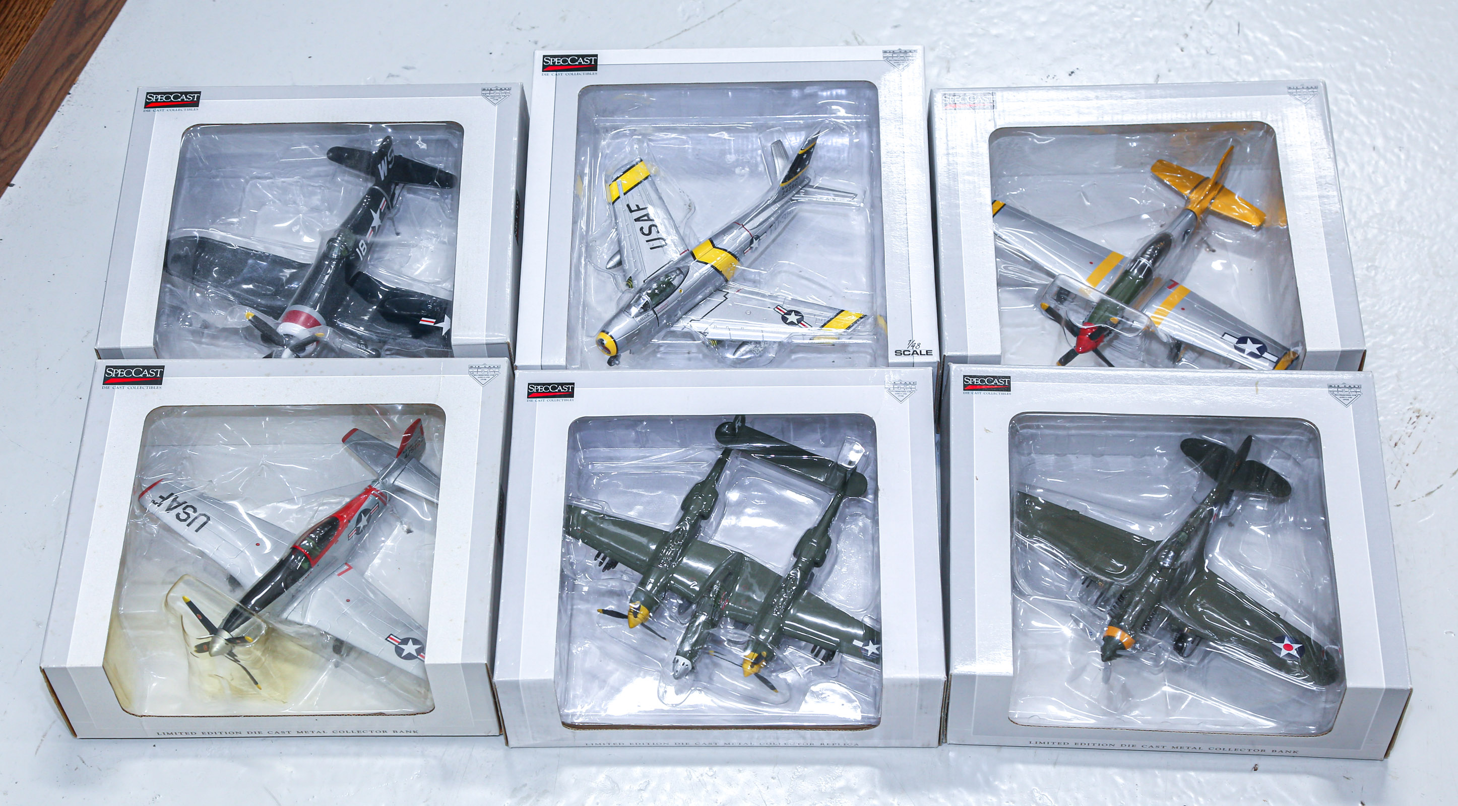 SIX SPECCAST DIE-CAST MILITARY