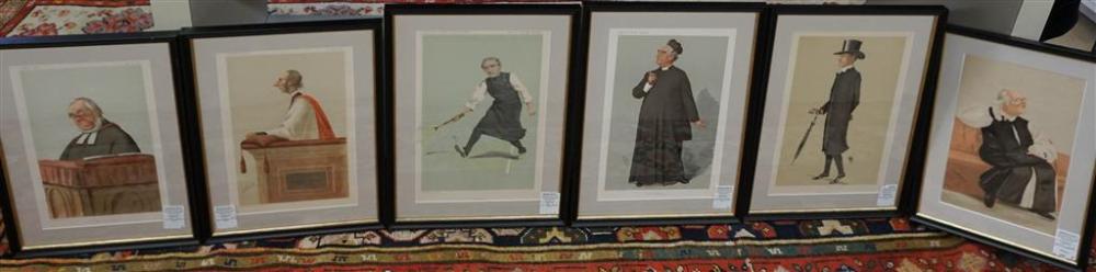 SIX SPY AND VANITY FAIR PRINTS,
