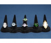 Six sterling costume cocktail