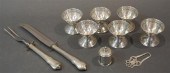 SIX STERLING SHERBET HOUSINGS,