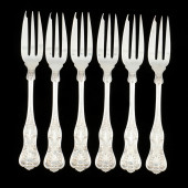 SIX STERLING SILVER  KINGS  FI