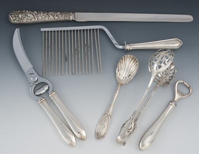 Six Sterling Silver Utensils by