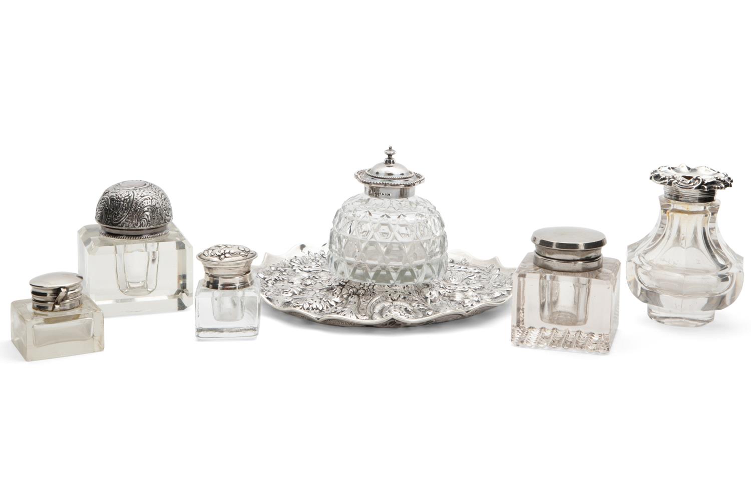 SIX STERLING & SILVERPLATE