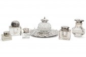 SIX STERLING & SILVERPLATE MOU