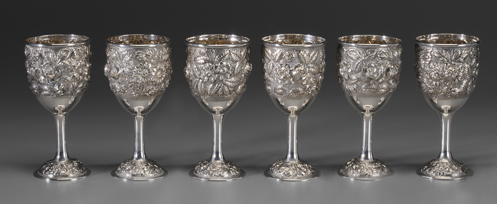 Six Stieff Princess Sterling