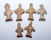 SIX SYRO-HITTITE TERRACOTTA PR