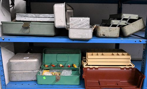 SIX TACKLE BOXESSix Tackle Boxes,