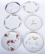 SIX THOMAS BAVARIA ART DECO AV