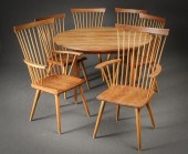 SIX THOMAS MOSER CHERRY DINING