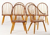 Six Thomas Moser Dining Chairs