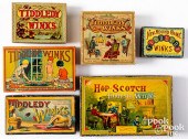 SIX TIDDLEDY WINKS GAMESSix Ti