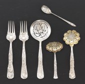 SIX TIFFANY & CO. SERVING PIEC