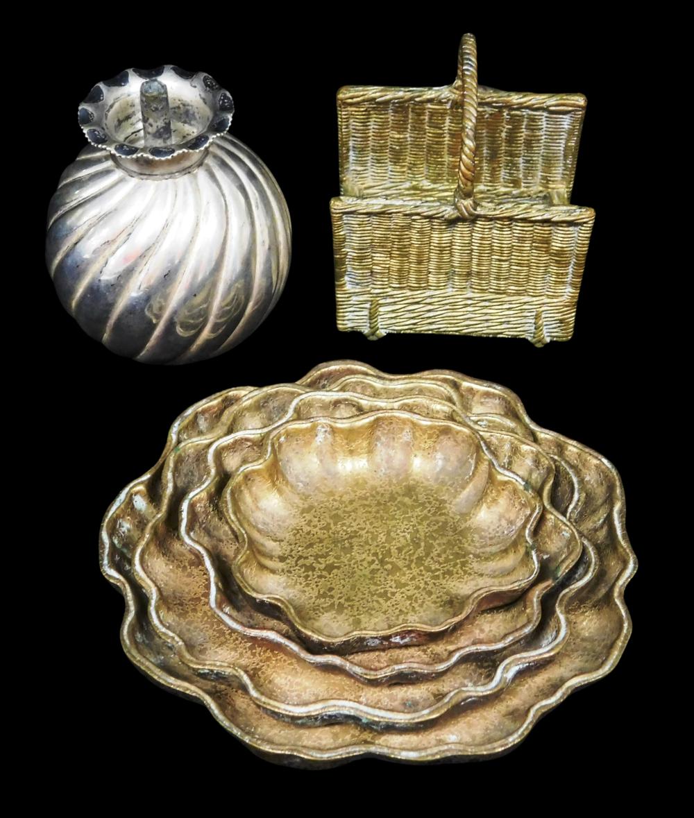 SIX TIFFANY PIECES: TIFFANY STUDIOS