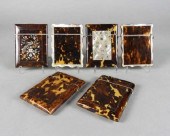 SIX TORTOISESHELL CALLING CARD
