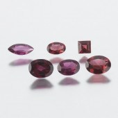 SIX UNMOUNTED 5.30 CT TOTAL MU