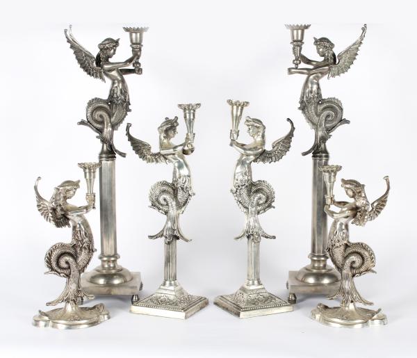 SIX VARIOUS CONTEMPORARY FIGURAL