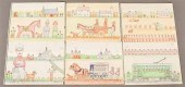 SIX VARIOUS JACK SAVITSKY COLO