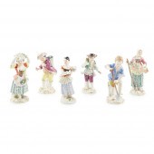 SIX VARIOUS MEISSEN FIGURES
20