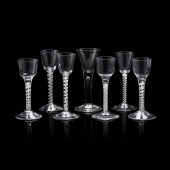 SIX VARIOUS OPAQUE TWIST CORDI